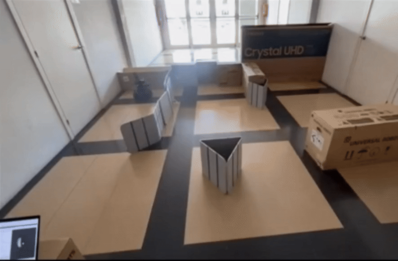 Frontier-Based Exploration Algorithm with RRT*
and DWA